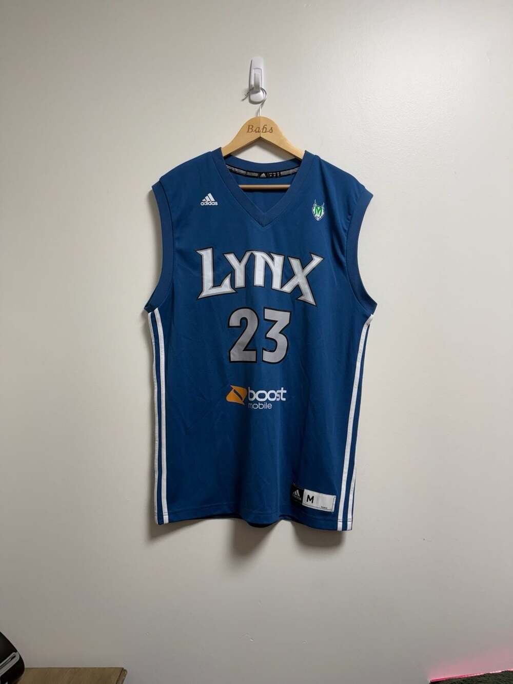 Adidas Minnesota Lynx Maya Moore 23 Basketball Jersey Size M